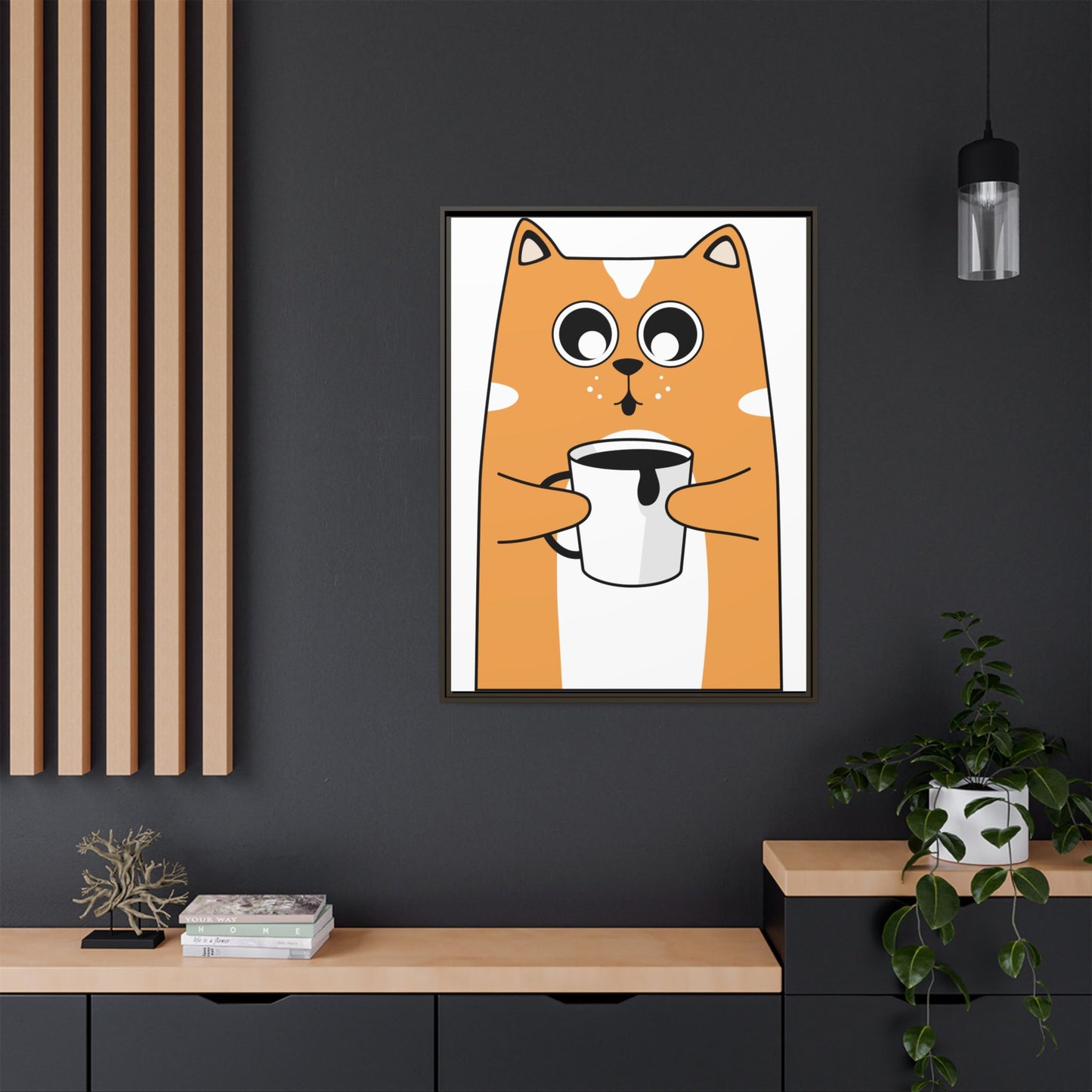 Matte Canvas, Framed (Multi-color) - TI-64772