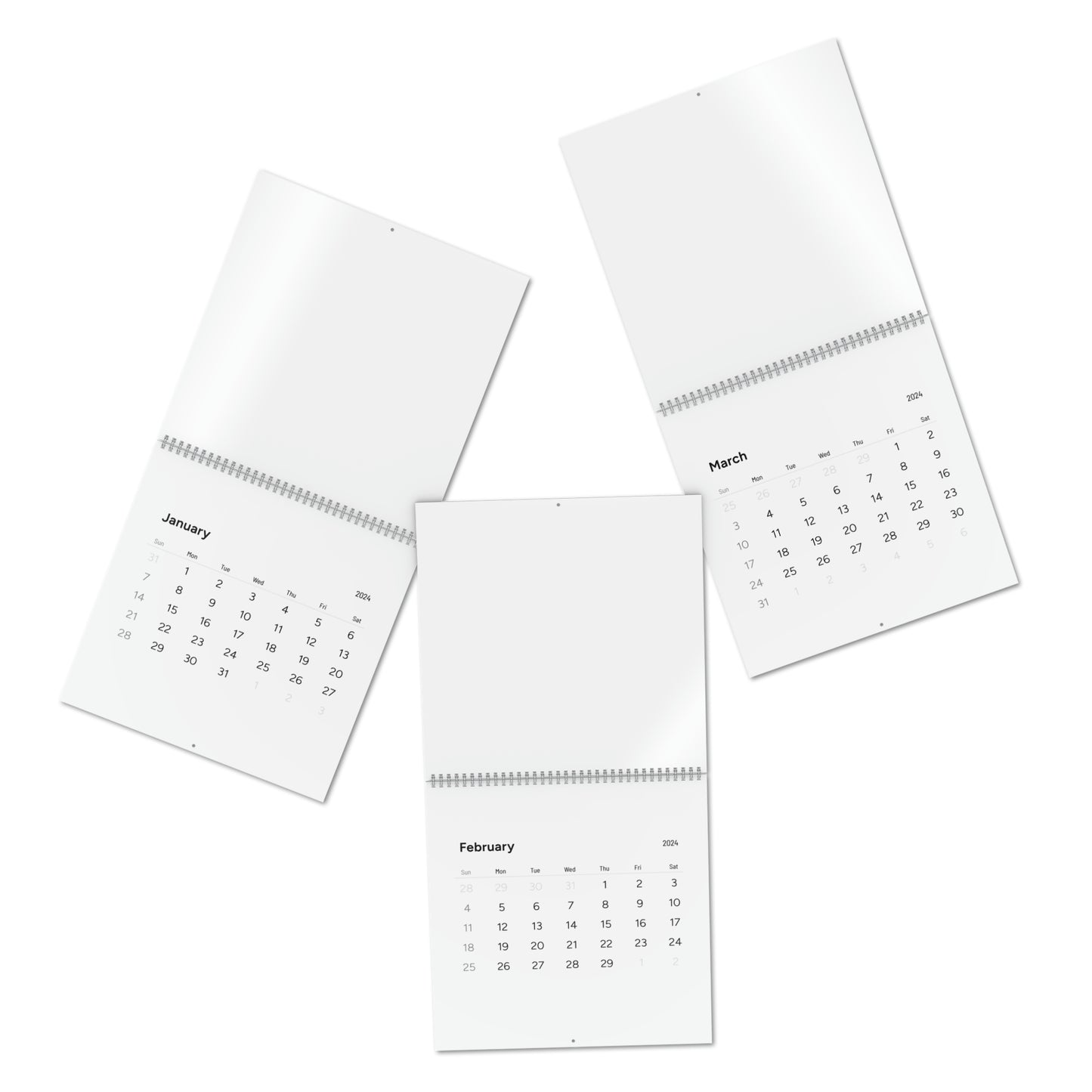 Standard Wall Calendar (2024)