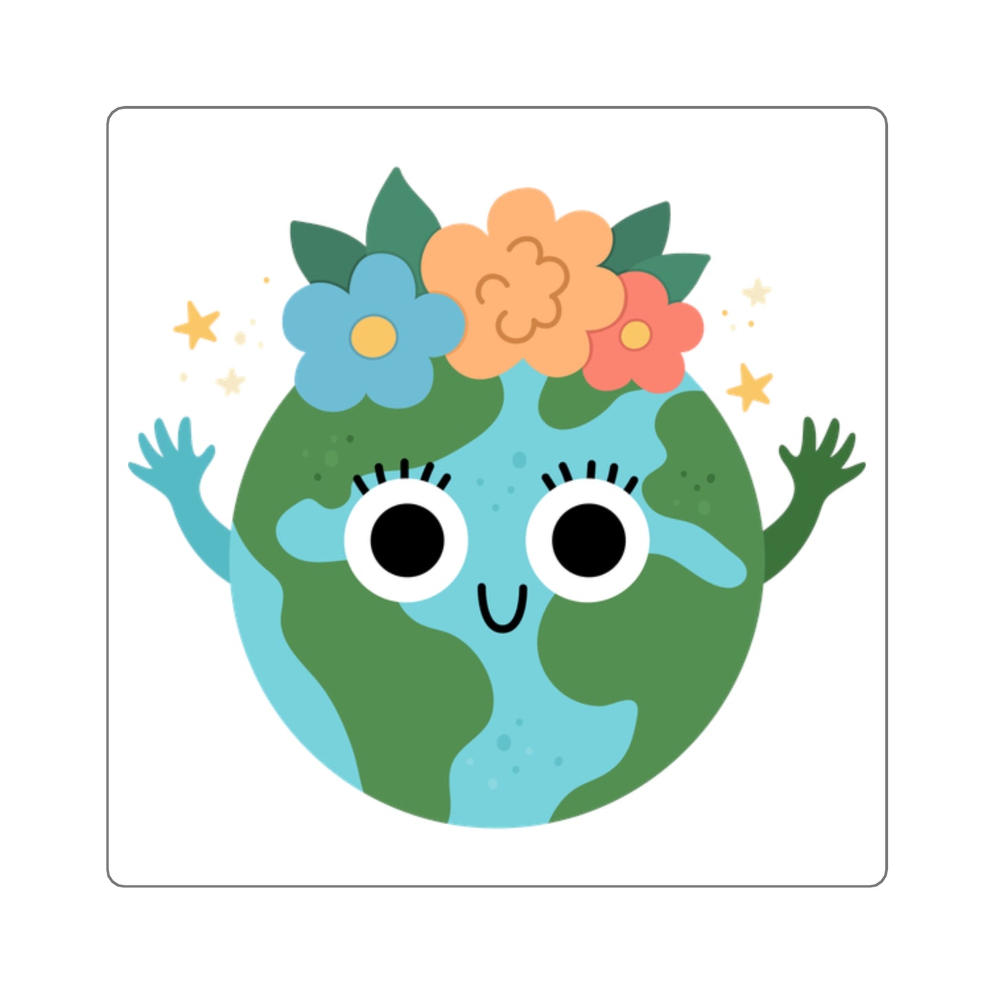 Square sticker TI-68526