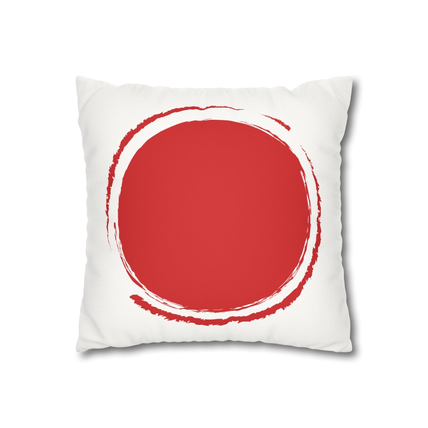 Faux Suede Square Pillowcase