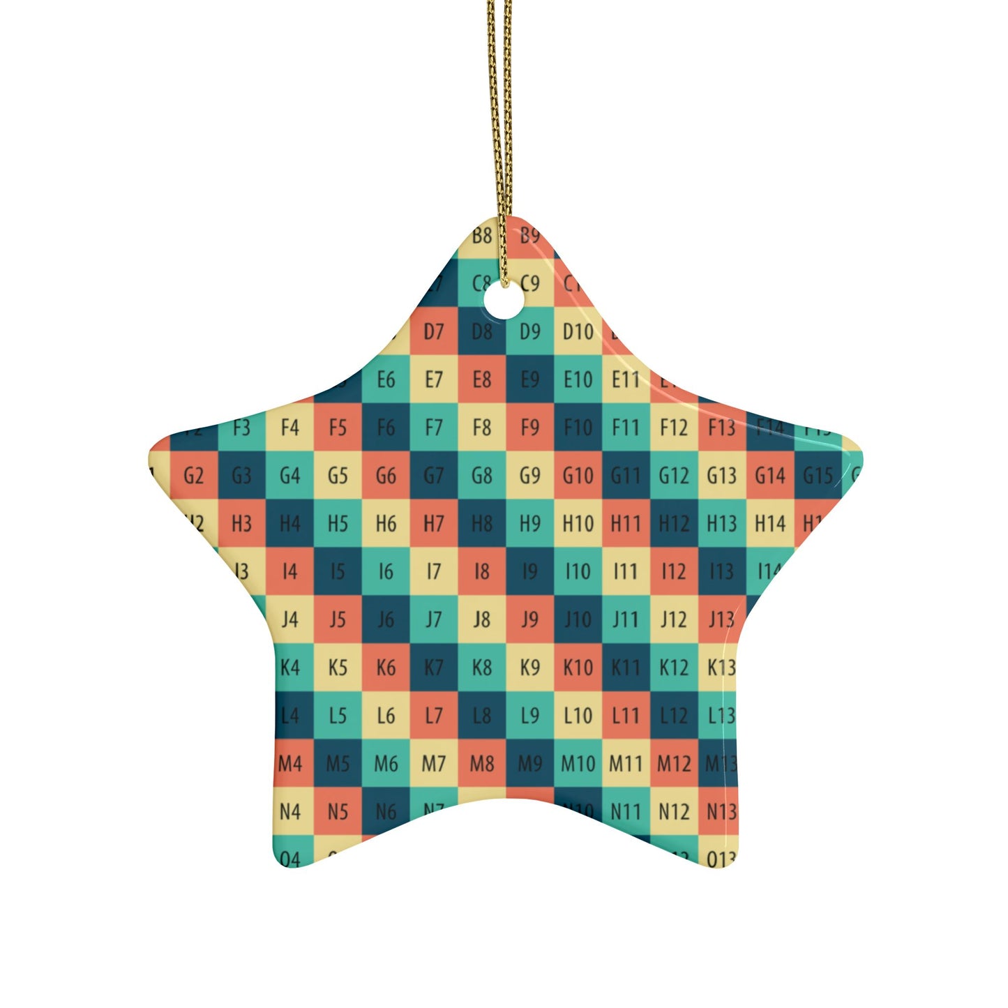 Heart-Shaped Ceramic Ornaments - Colorful & Black - Perfect for Holidays and Celebrations