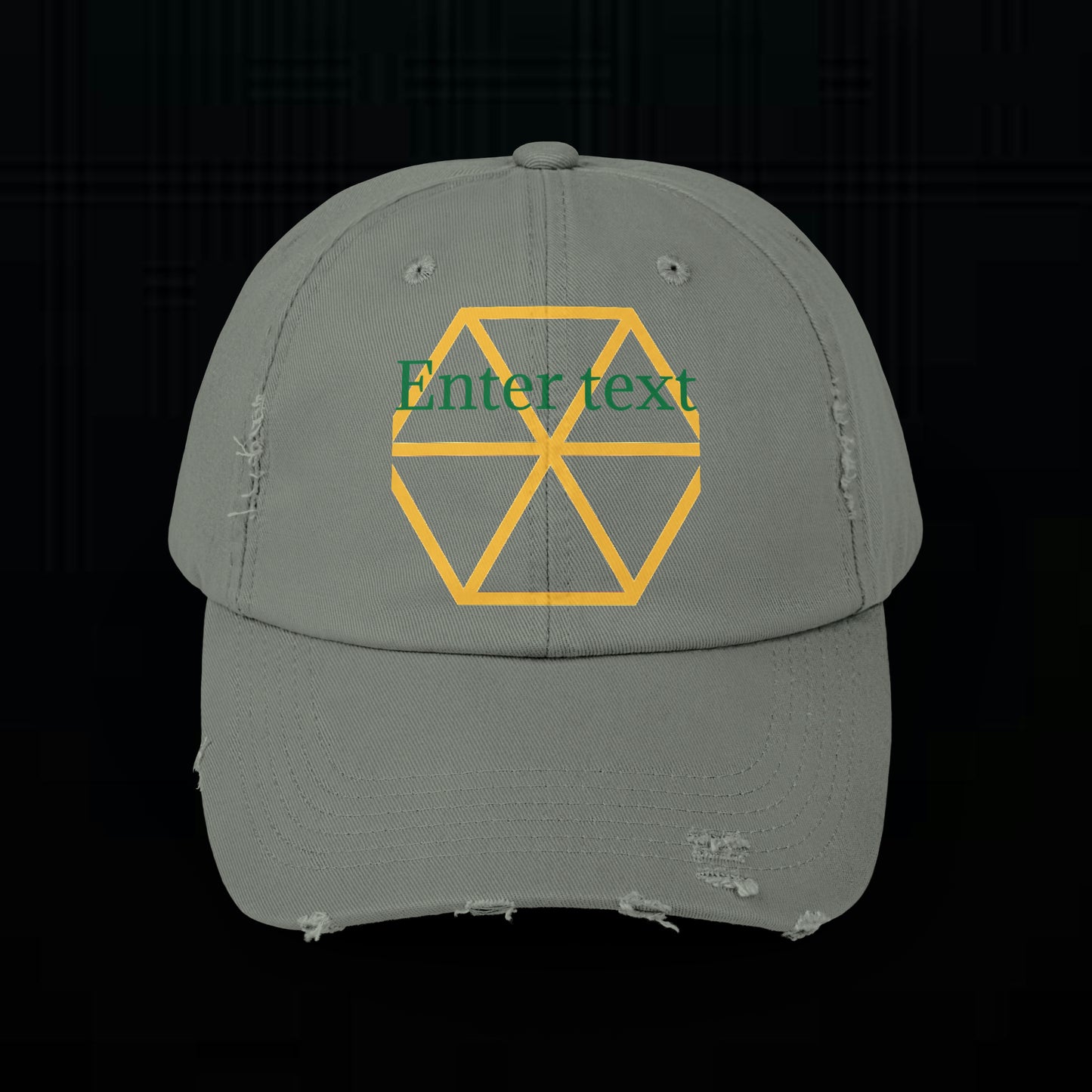 Unisex Distressed Cap