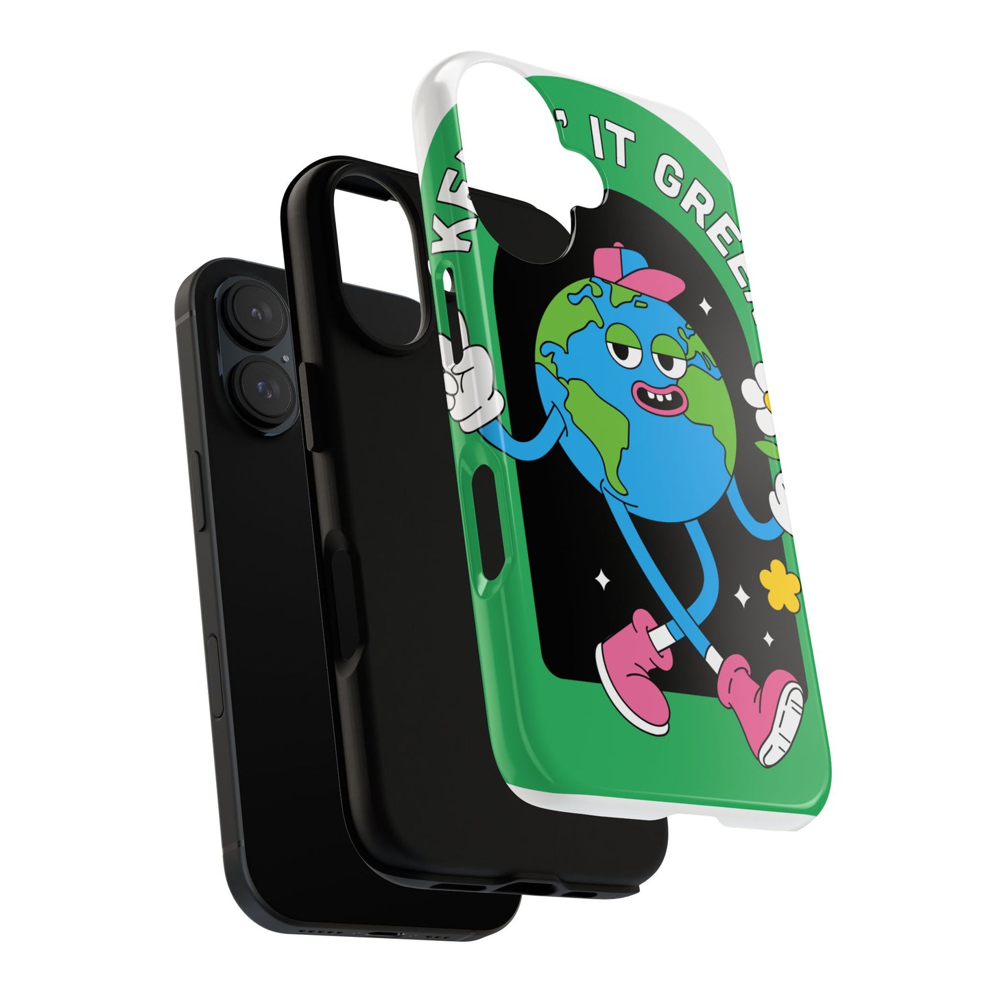 Eco-Friendly Phone Case - "Keep It Green" Design