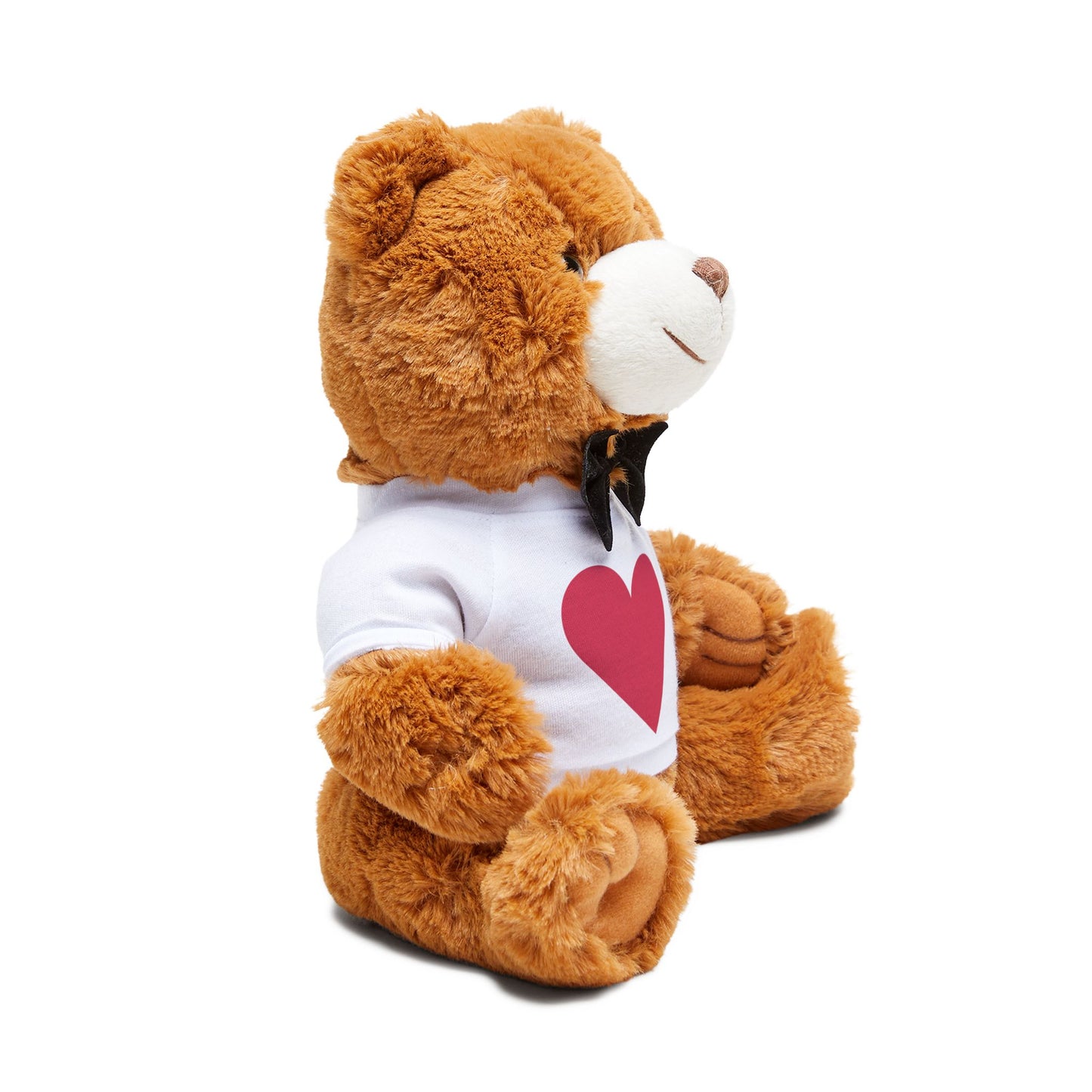Cuddly Love Teddy Bear in Heart T-Shirt