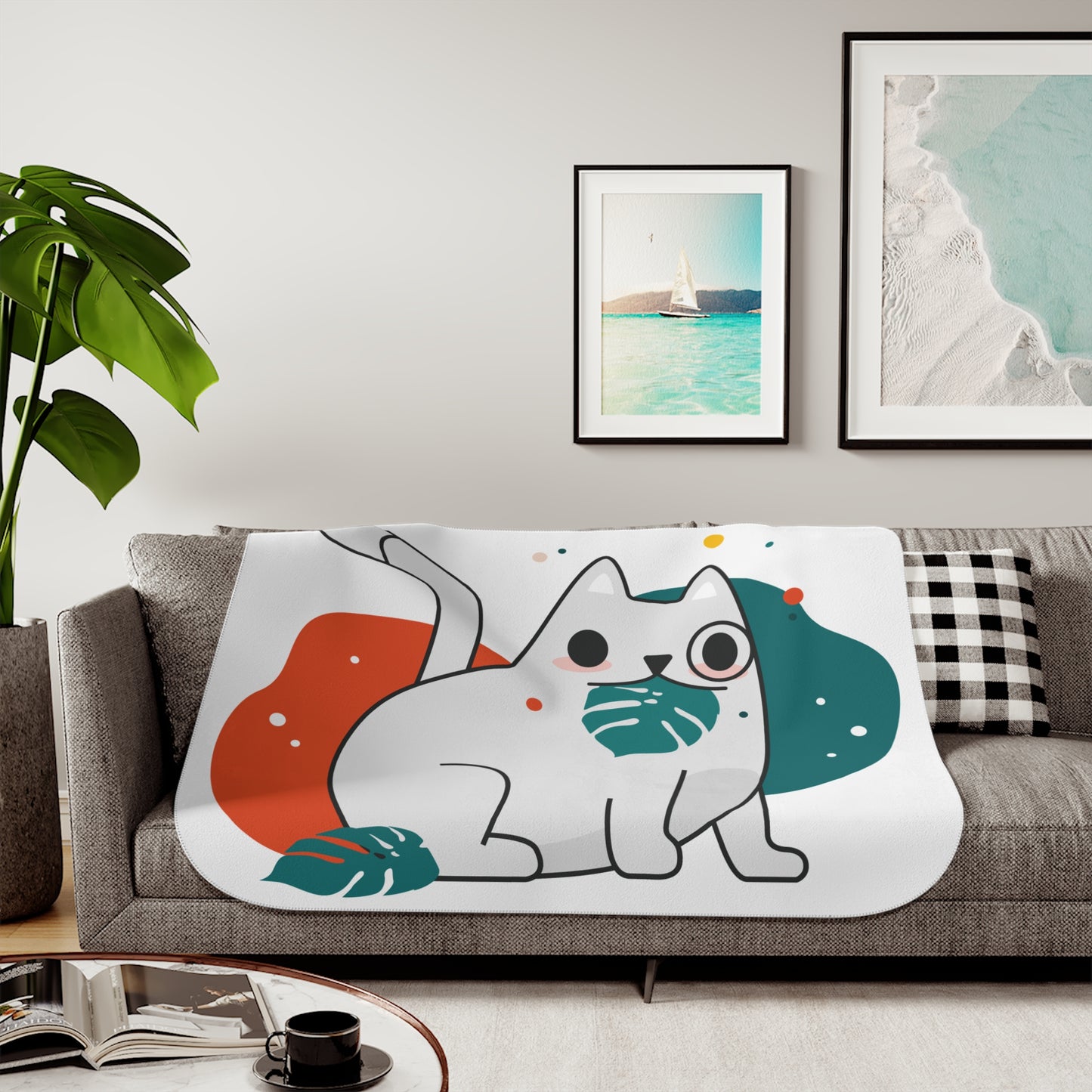 Sherpa Blanket, Two Colors - TI-63489