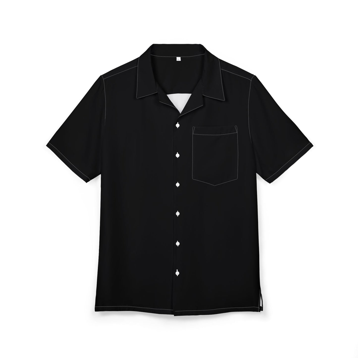 Stylish Unisex Hawaiian Button-Down Shirt