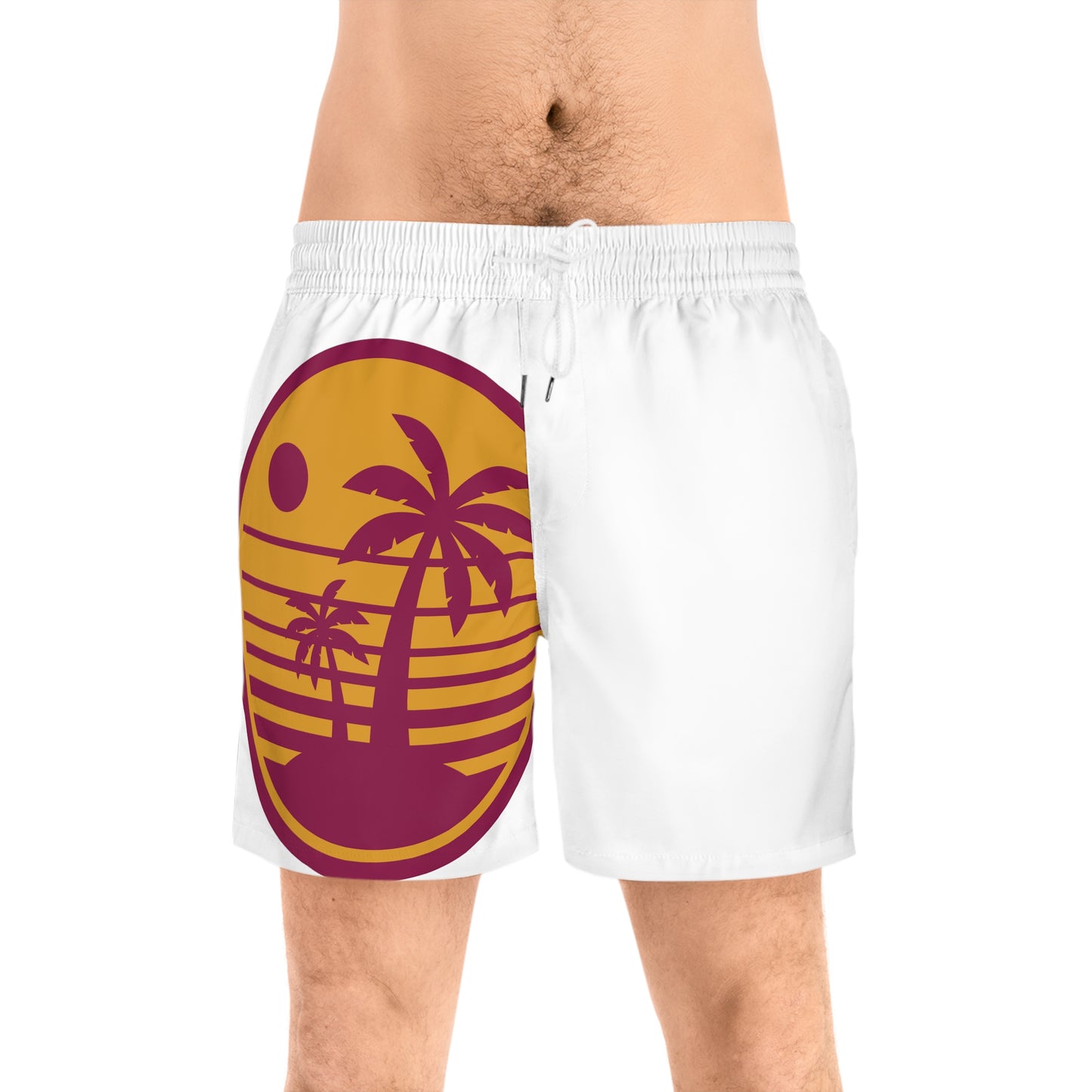 Men's Mid-Length Swim Shorts (AOP)