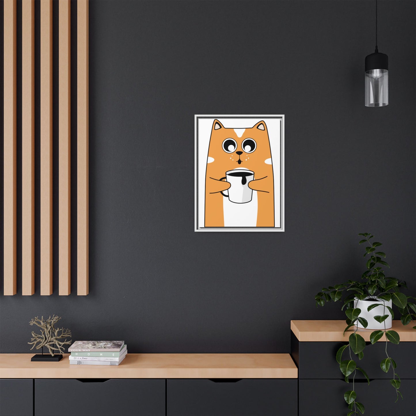 Matte Canvas, Framed (Multi-color) - TI-64772