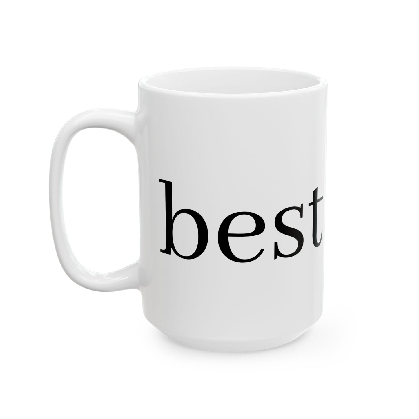 Personalized Ceramic Mug - Custom Text Coffee Cup for Home & Office