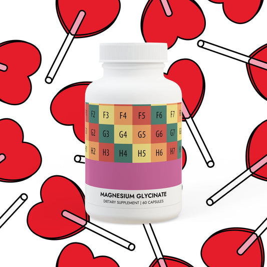 Magnesium Glycinate Supplement (60 Capsules)