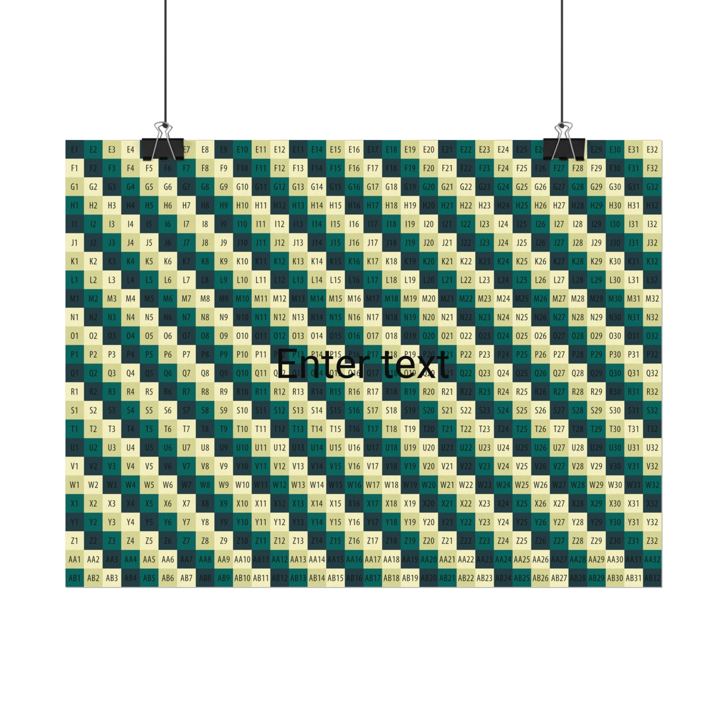 Textured Watercolor Matte Posters