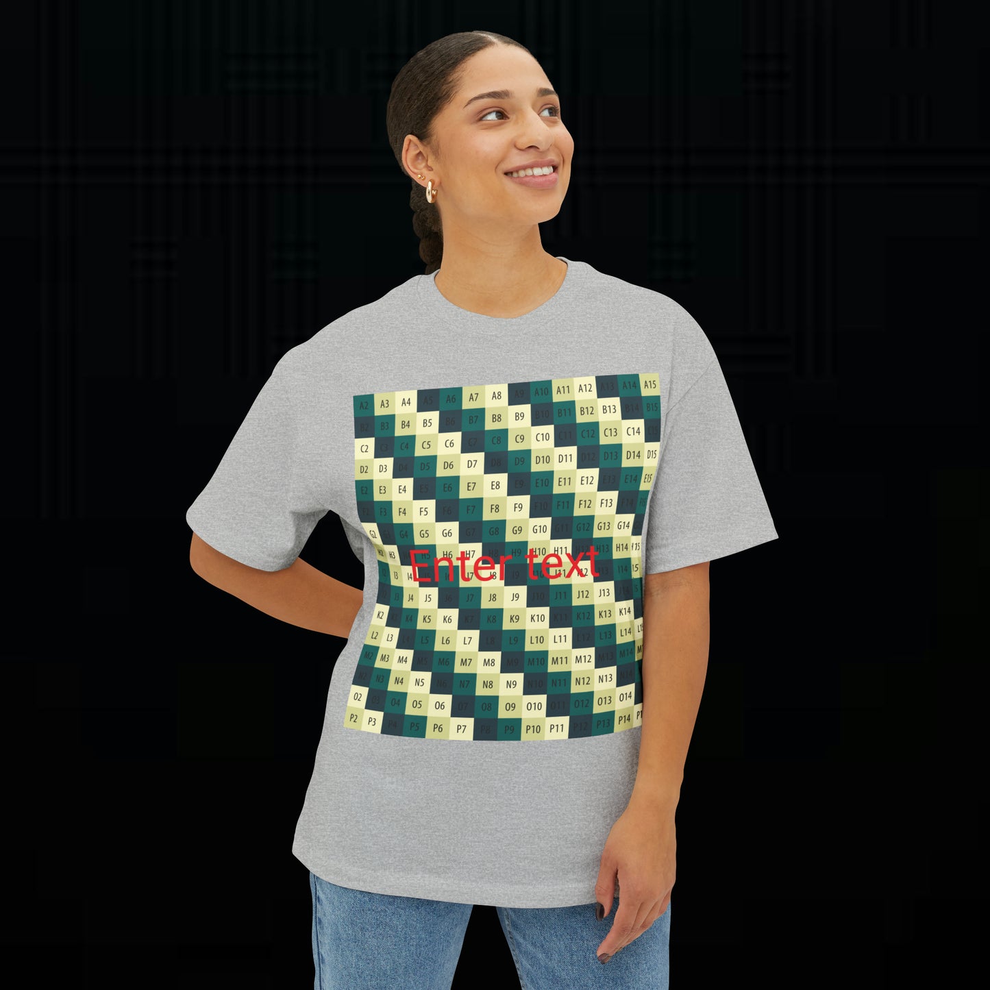 Unisex Oversized Boxy Tee