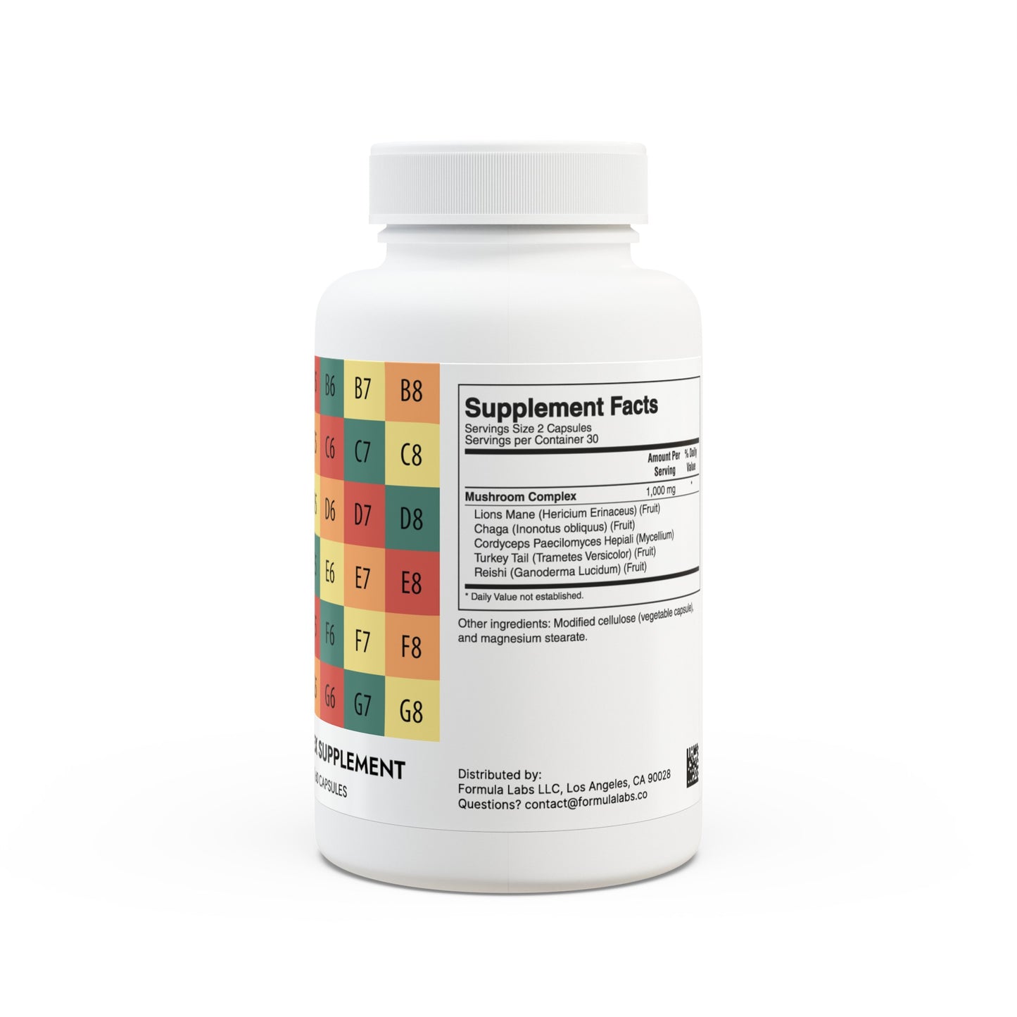 Mushroom Complex Supplement (60 capsules)