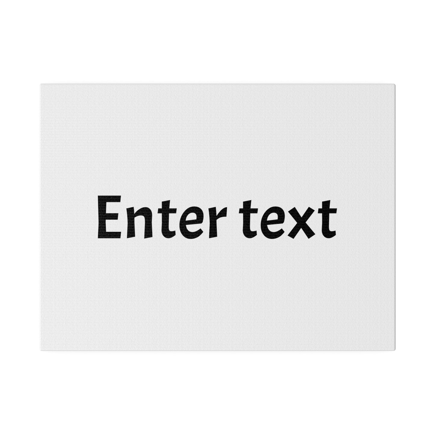 Matte Canvas, Stretched, 0.75"