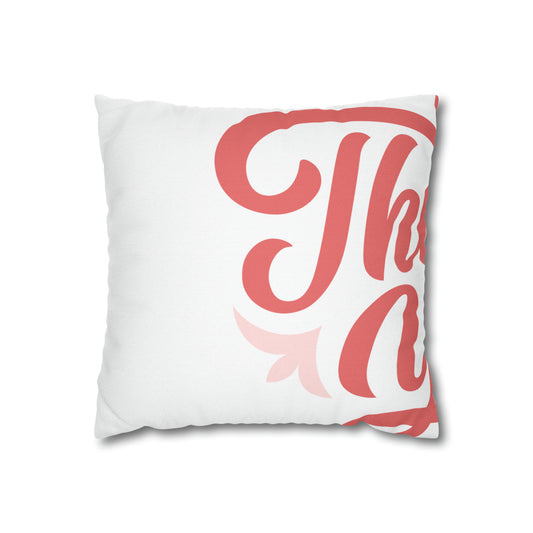 Spun Polyester Square Pillow Case