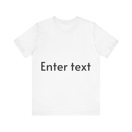Unisex Jersey Short Sleeve Tee