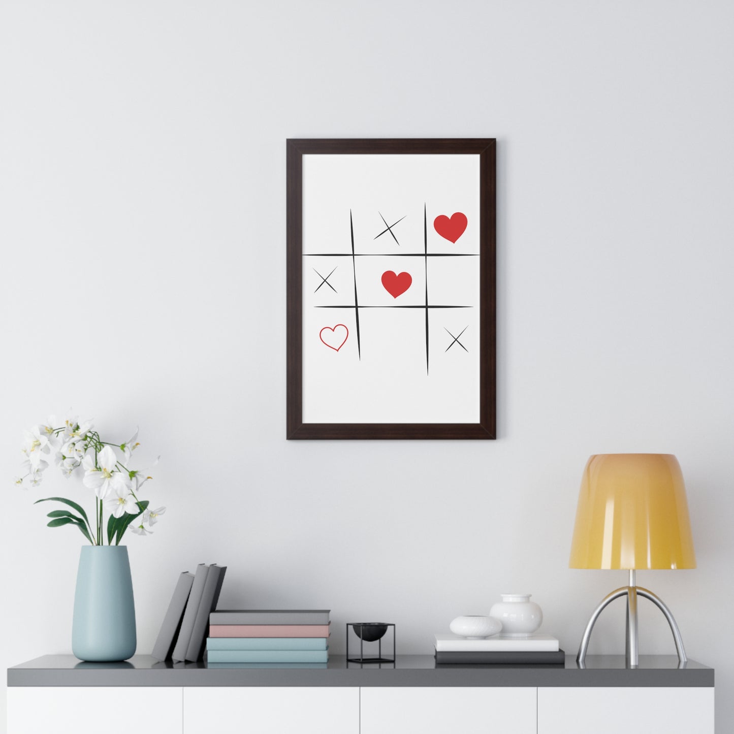 Framed Vertical Poster - TI-55711