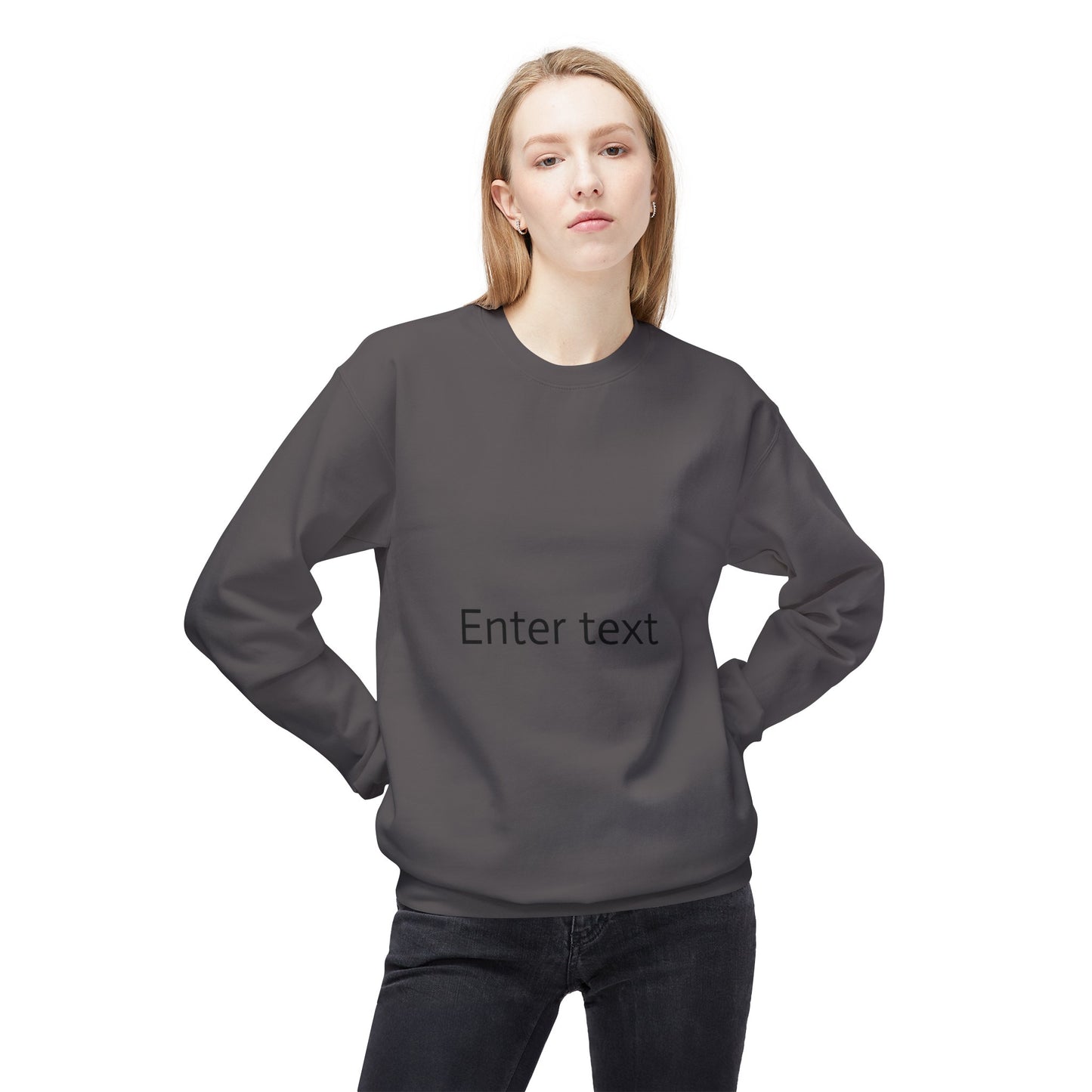 Unisex Midweight Fleece Crewneck Sweatshirt