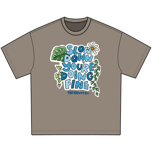 Men's Acid Washed Heavy Oversize Tee