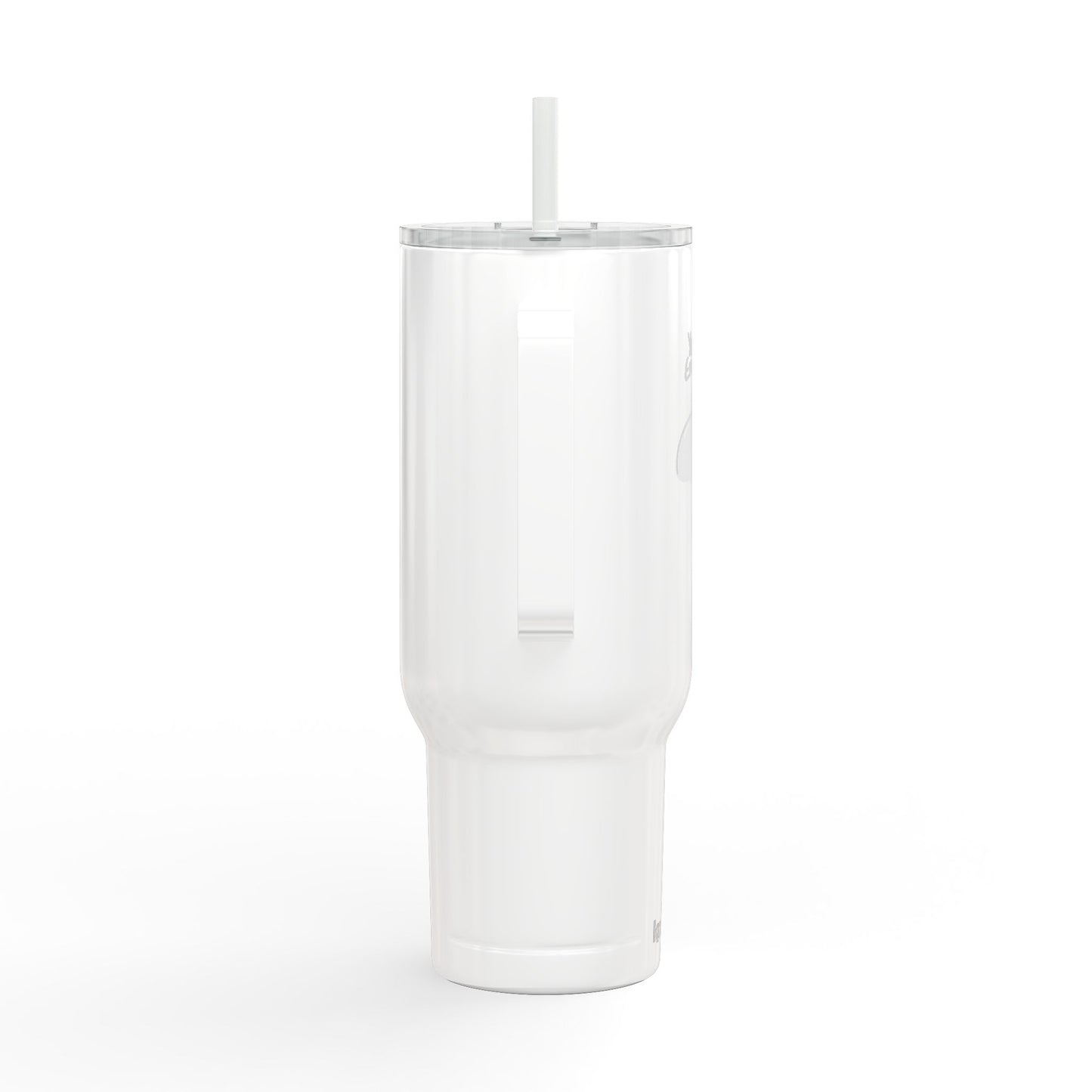 Cute Dog Insulated Tumbler with Lid - 40oz Travel Mug for Pet Lovers