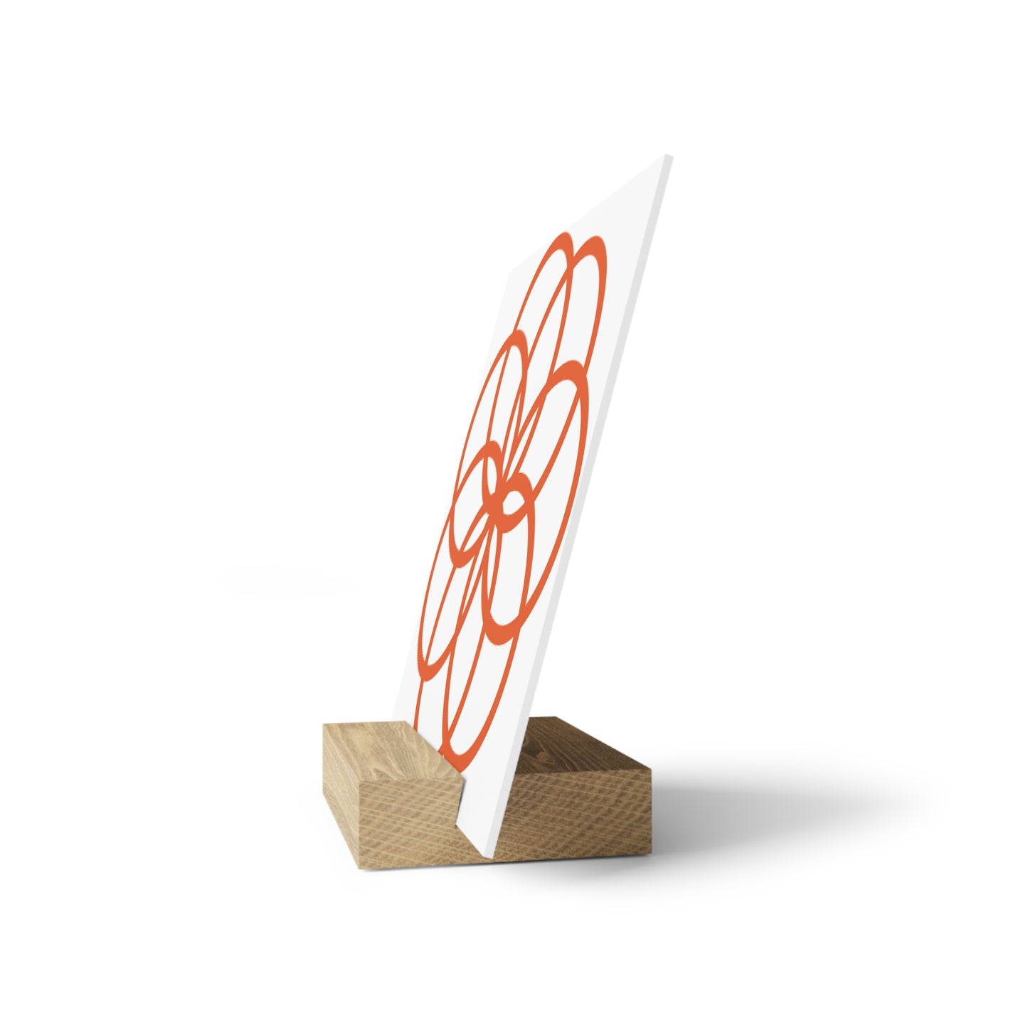 Decorative Gallery Board with Stand - Modern Art Display for Home & Office