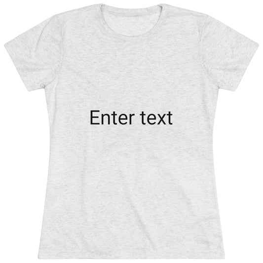Dan shipping test - Women's Triblend Tee