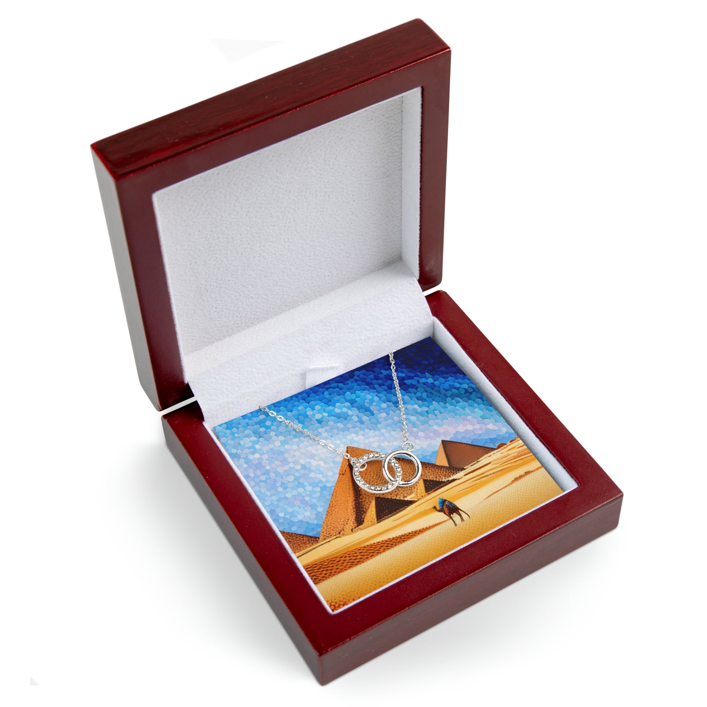 Interlocking Circles Necklace