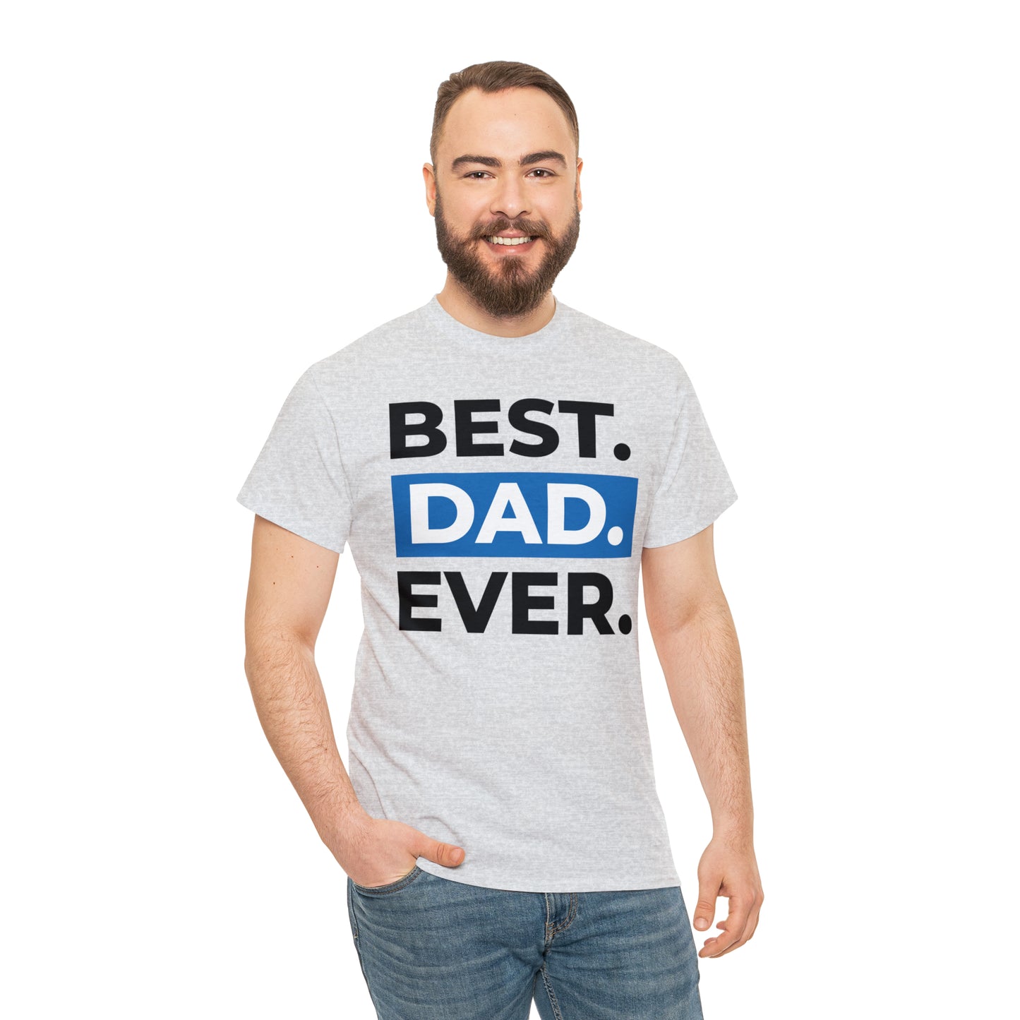 Best Dad Ever Cotton Tee