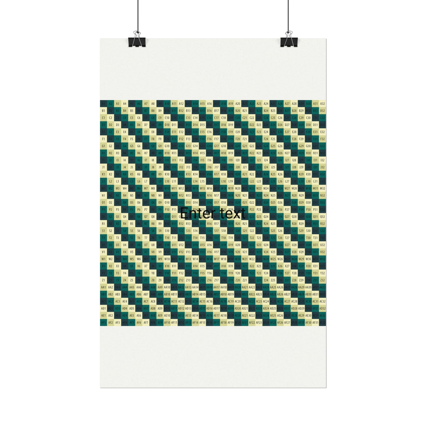 Textured Watercolor Matte Posters