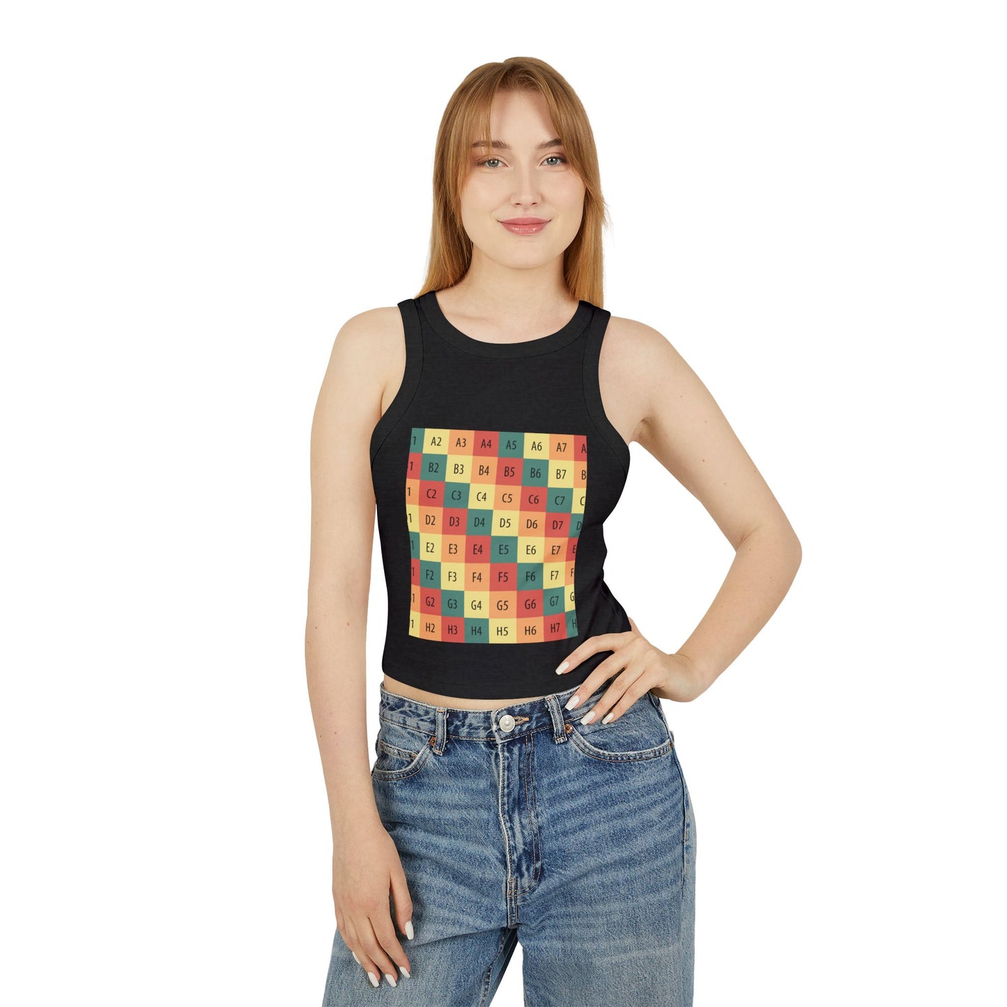 Women's Micro Rib Racer Tank Top