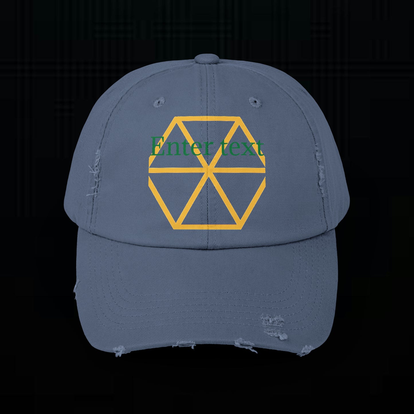 Unisex Distressed Cap