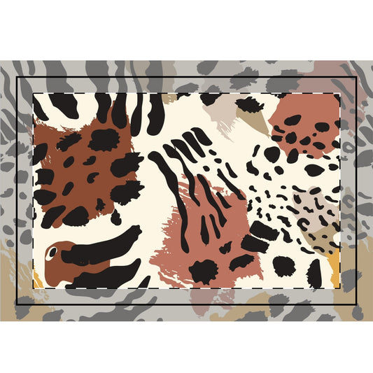 Wildlife Adventure Hand Flags (1pc or 5pcs) - Perfect for Outdoor Events & Celebrations