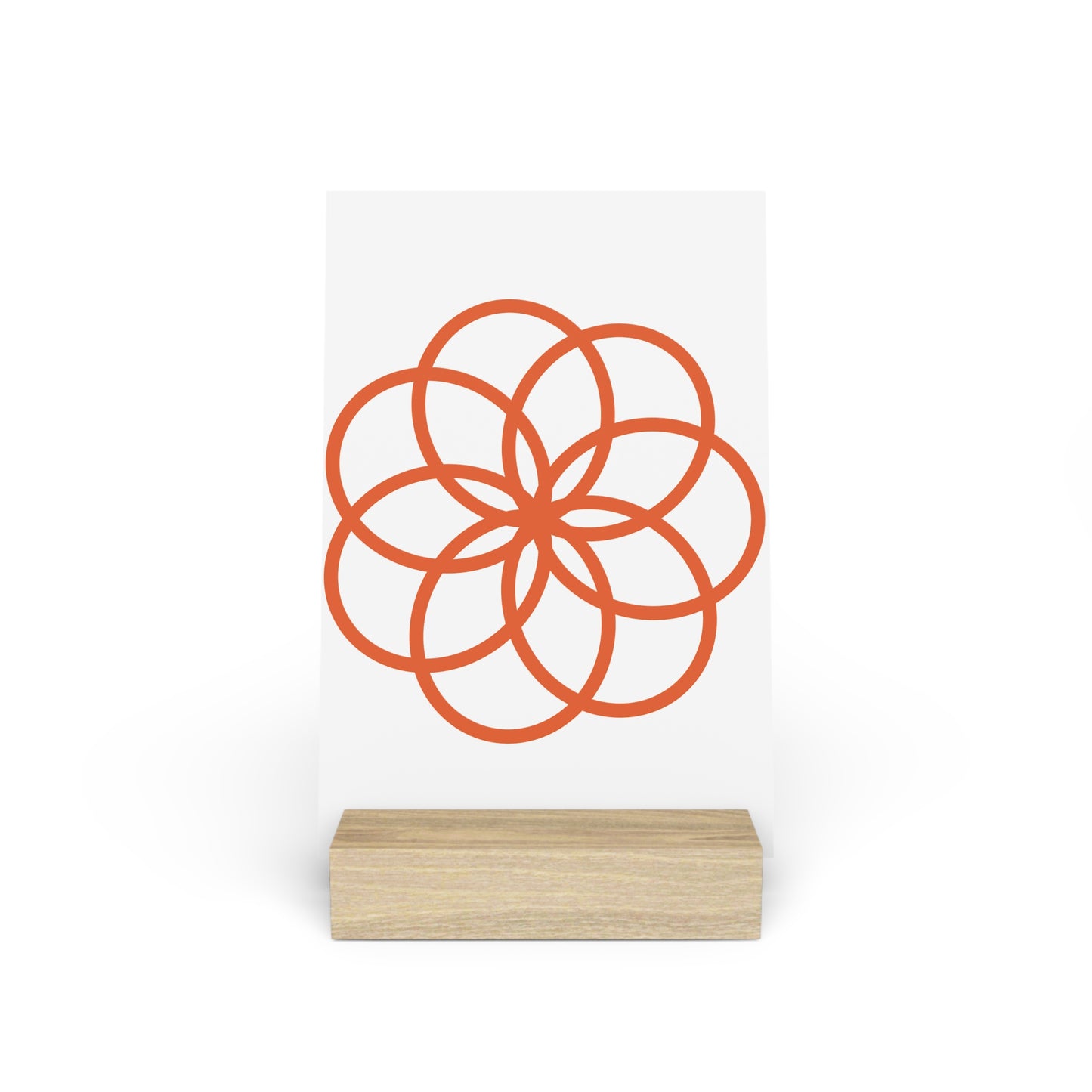 Decorative Gallery Board with Stand - Modern Art Display for Home & Office