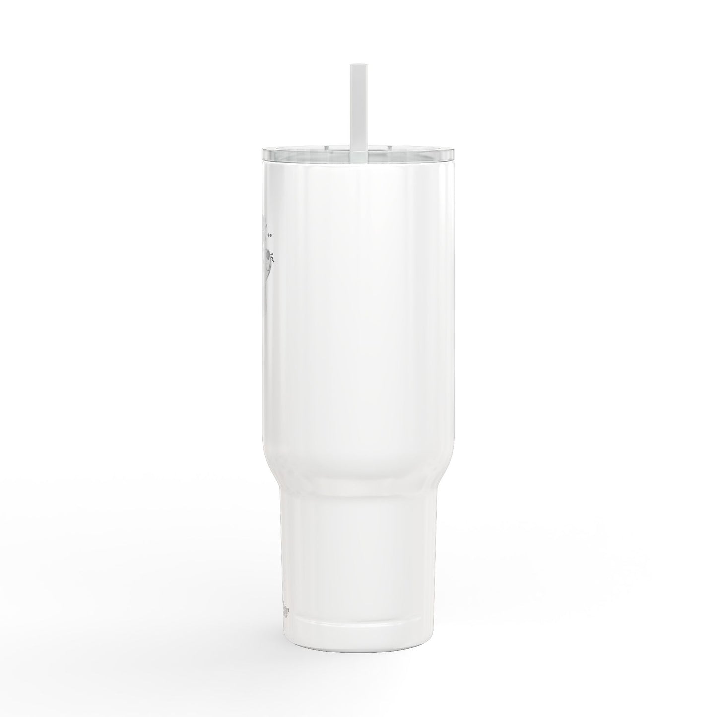 Cute Dog Insulated Tumbler with Lid - 40oz Travel Mug for Pet Lovers