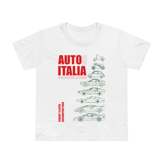 Women’s Auto Italia Graphic Tee - Celebrate Italian Cars
