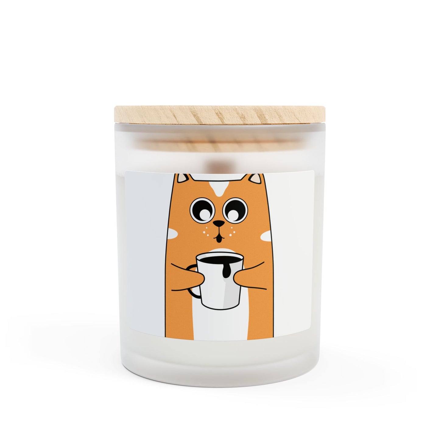 Copy of Copy of Copy of Frosted Glass Candle, 11oz