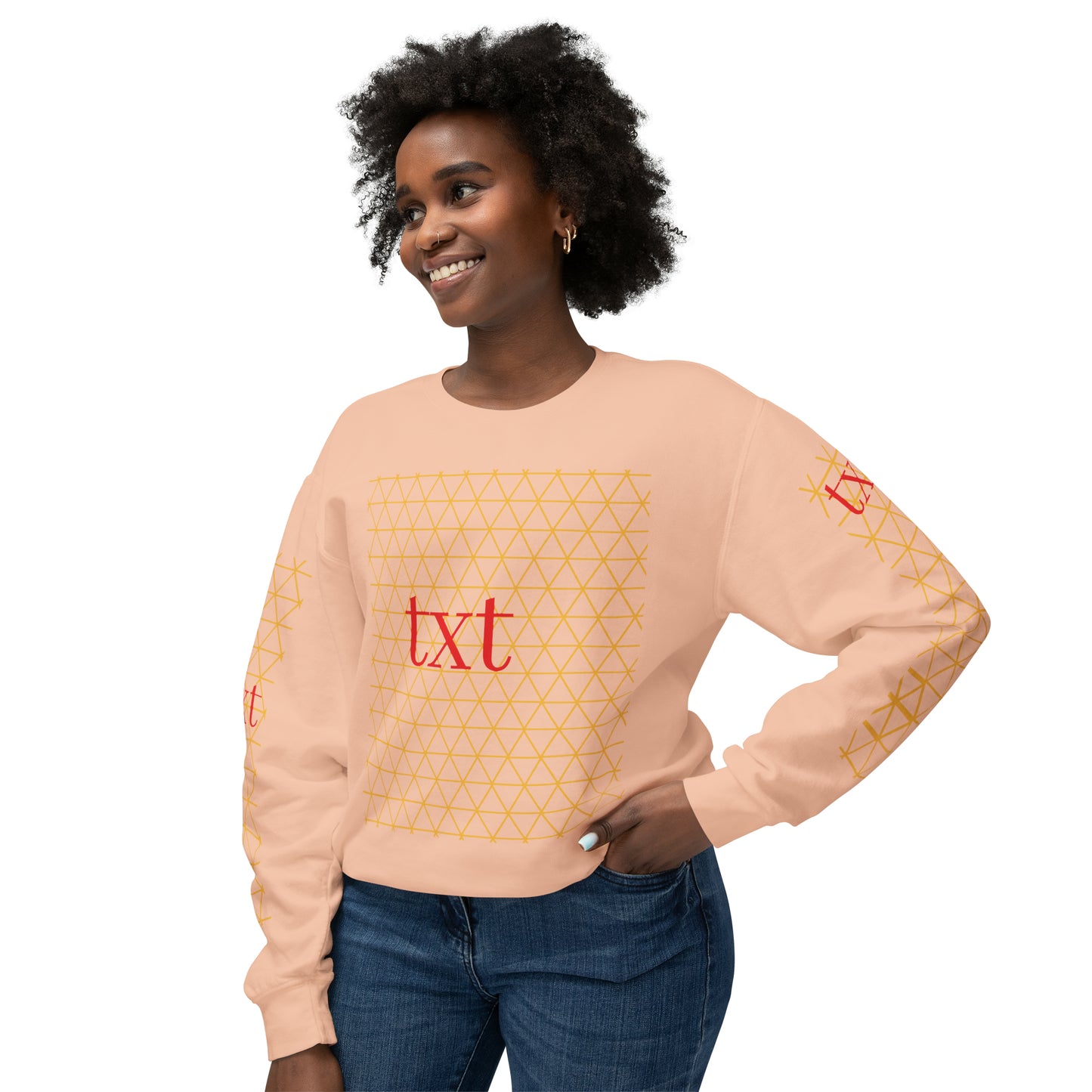 Unisex Lightweight Crewneck Sweatshirt