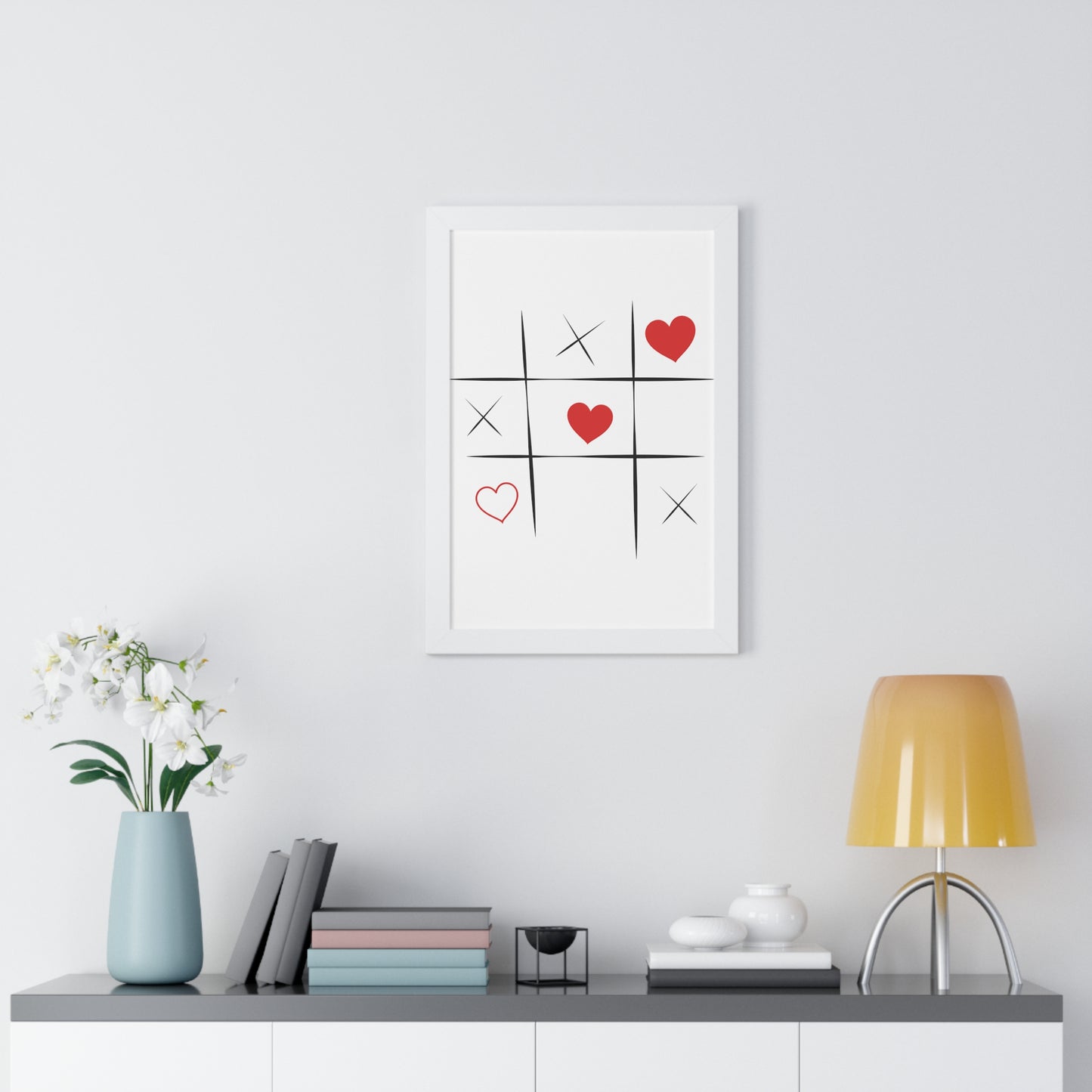 Framed Vertical Poster - TI-55711