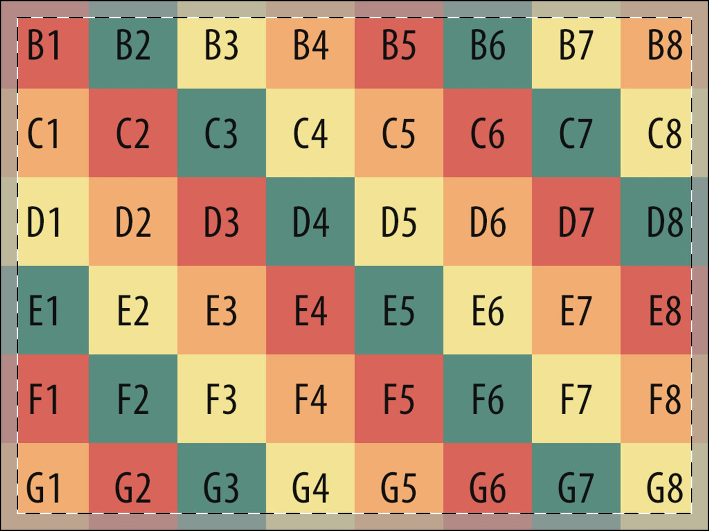 Framed Poster, Multi-Color