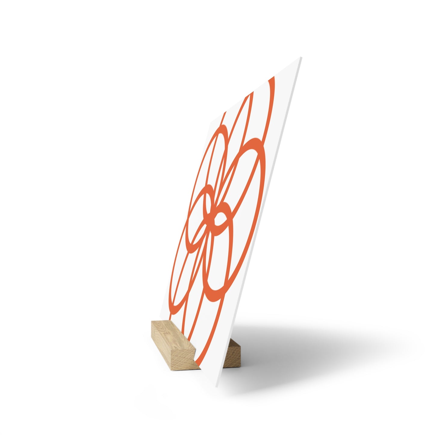 Decorative Gallery Board with Stand - Modern Art Display for Home & Office