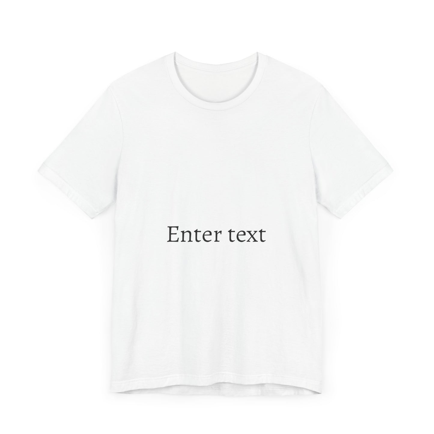 Unisex Jersey Short Sleeve Tee