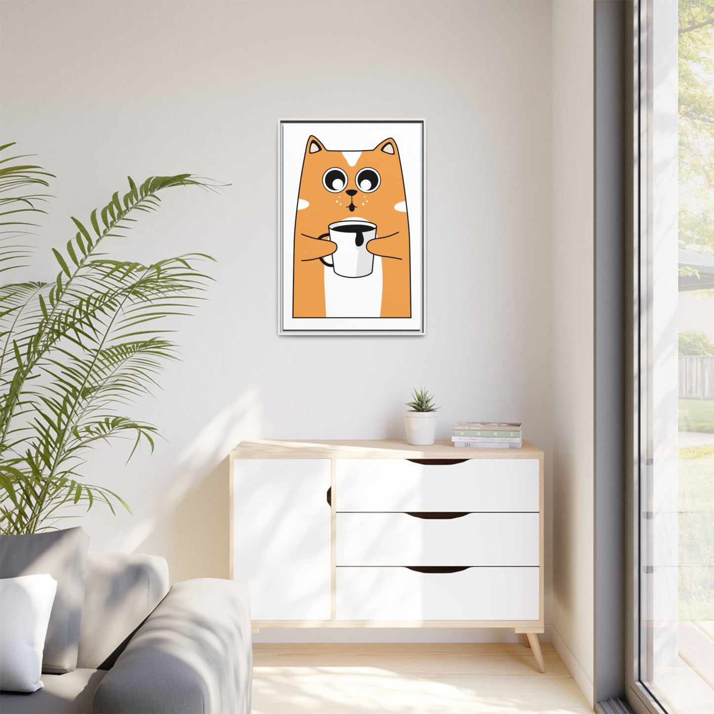 Matte Canvas, Framed (Multi-color) - TI-64772