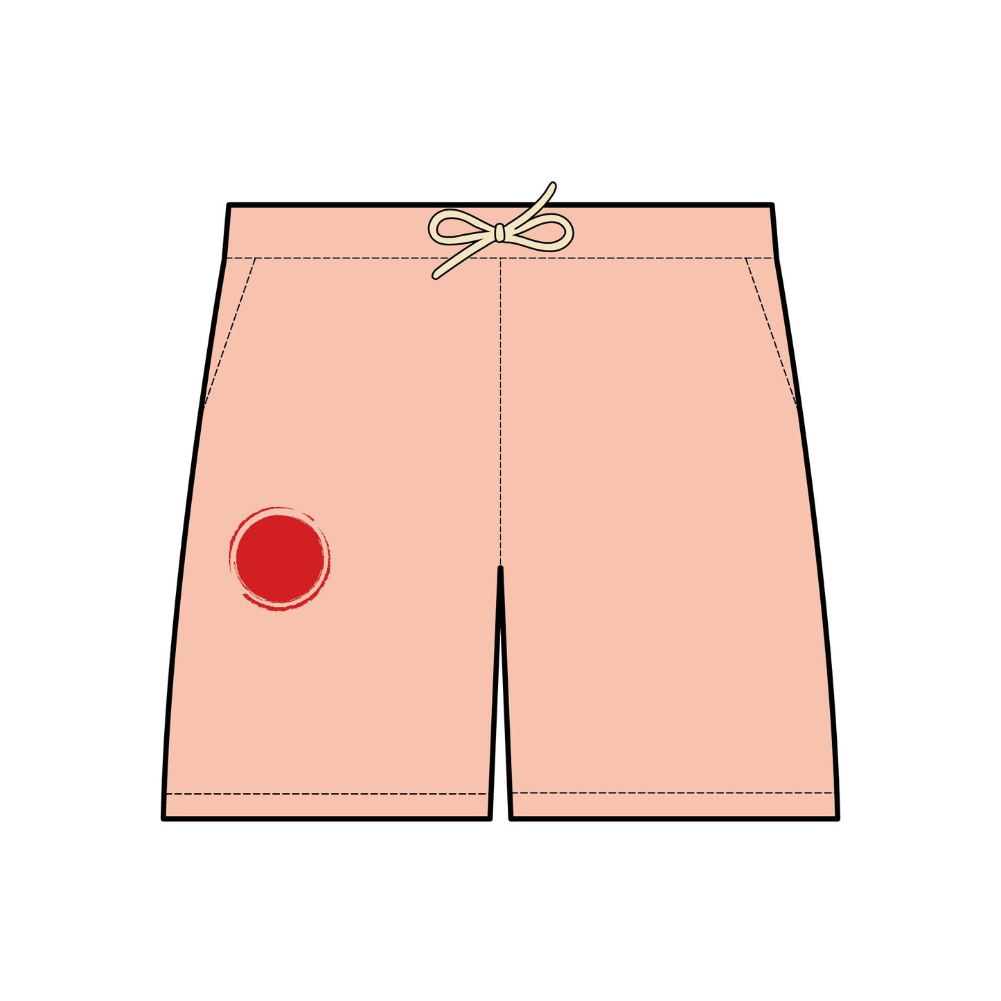 Unisex Garment-Dyed Lightweight Fleece Sweat Shorts