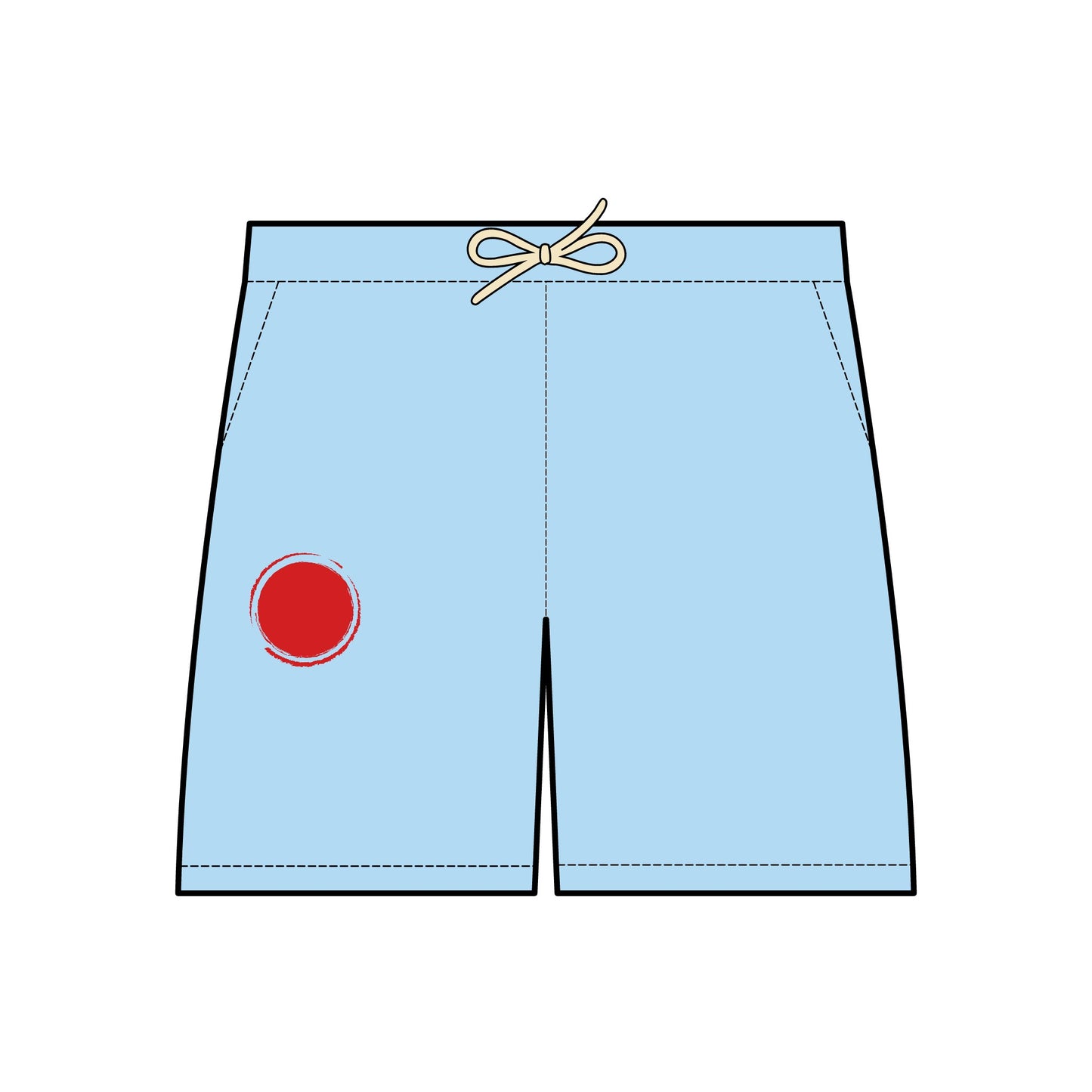 Unisex Garment-Dyed Lightweight Fleece Sweat Shorts