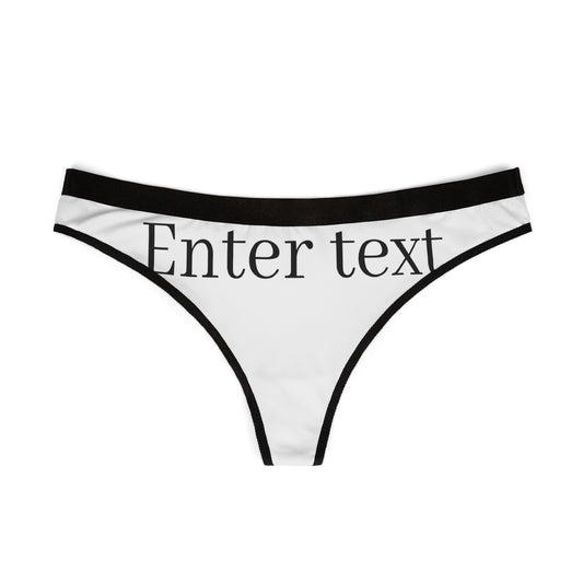 Women's Thongs (AOP)