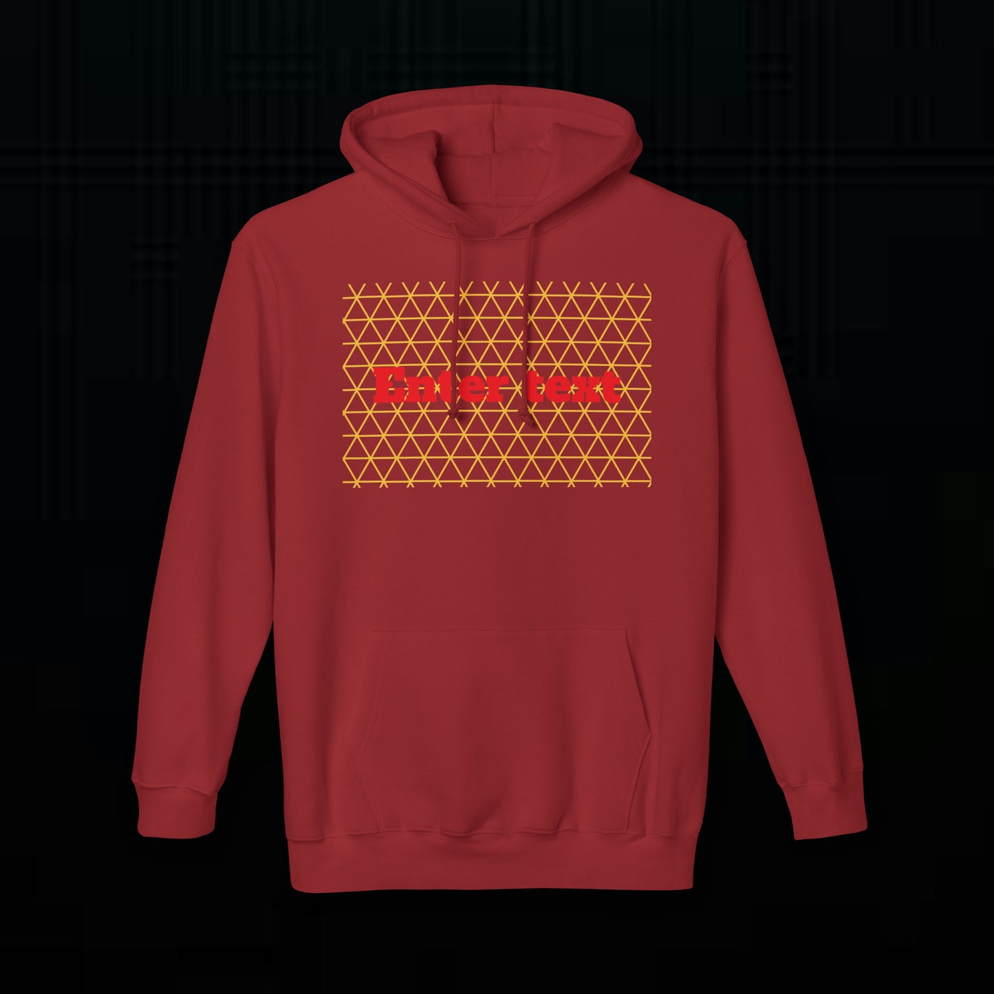 Unisex USA-Made Hooded Sweatshirt