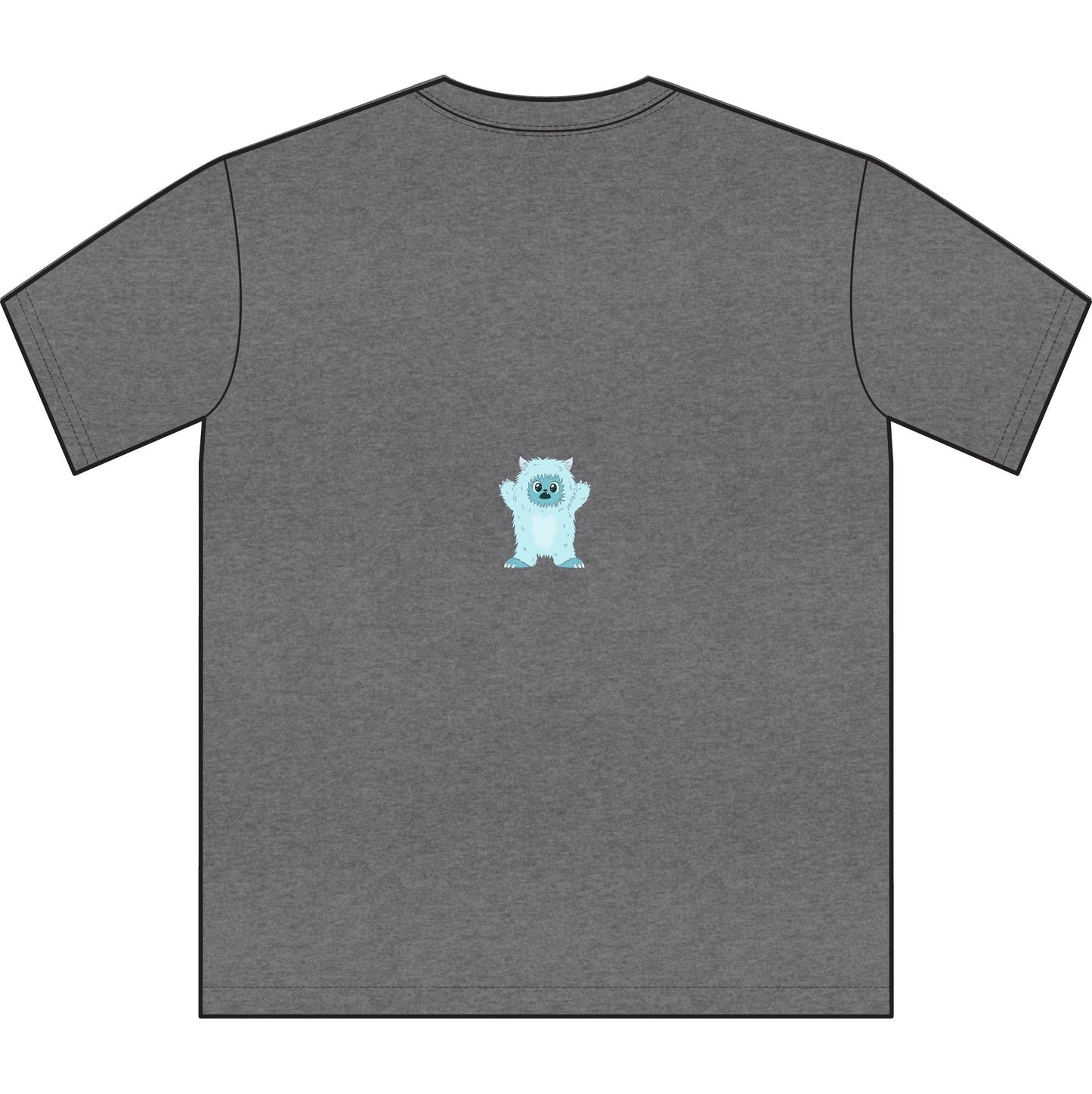 Festive Holiday Unisex Sueded T-Shirt with Cheerful Characters