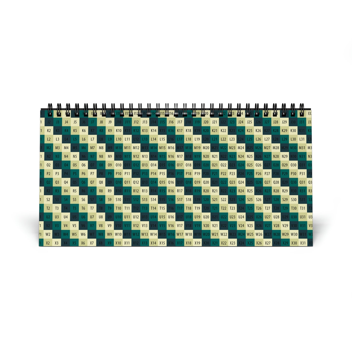 Simplex Desk Calendar (2024 grid)