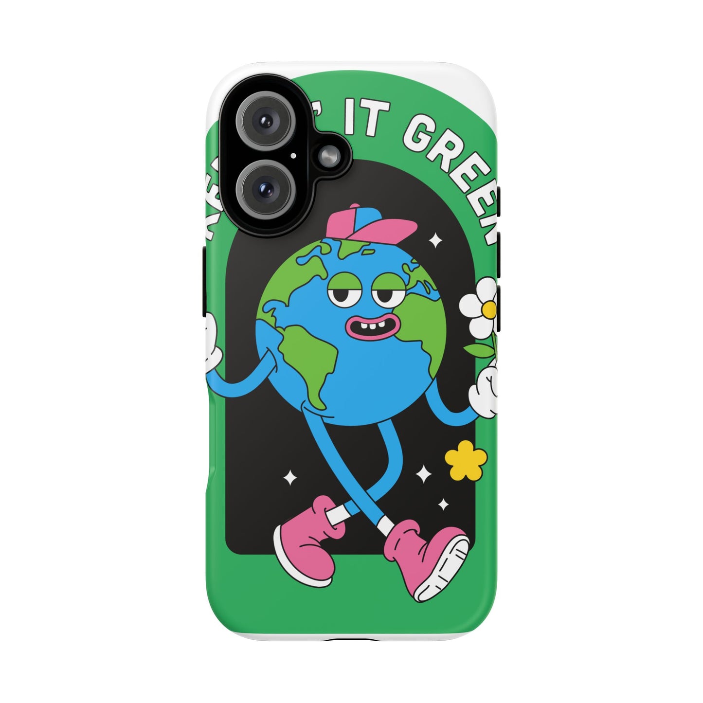 Eco-Friendly Phone Case - "Keep It Green" Design