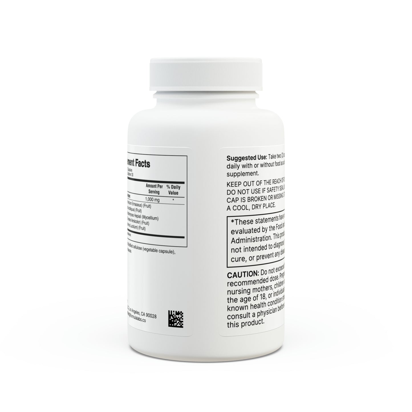 Mushroom Complex Supplement (60 capsules)